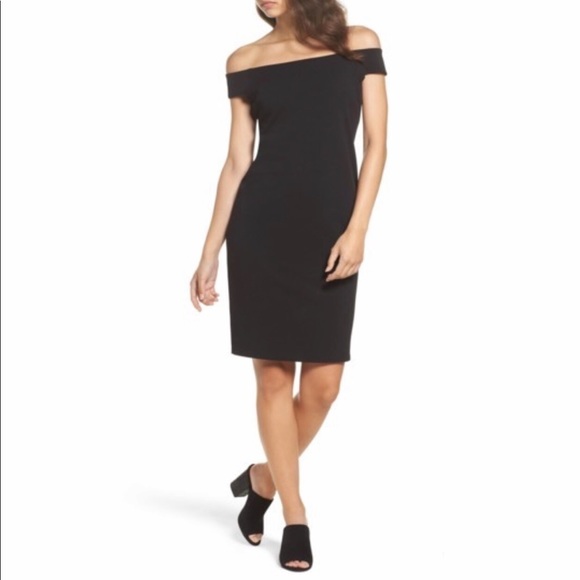 Eliza J Dresses & Skirts - Eliza J Womens Off the Shoulder Sheath Dress:Sz 10